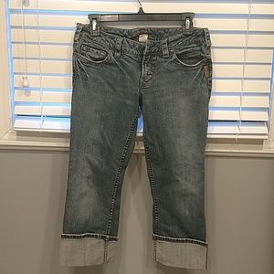 Silver jeans Capri